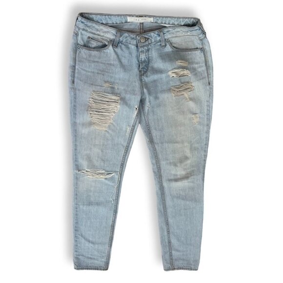 IRO ripped light wash jeans size 27 - Picture 1 of 5